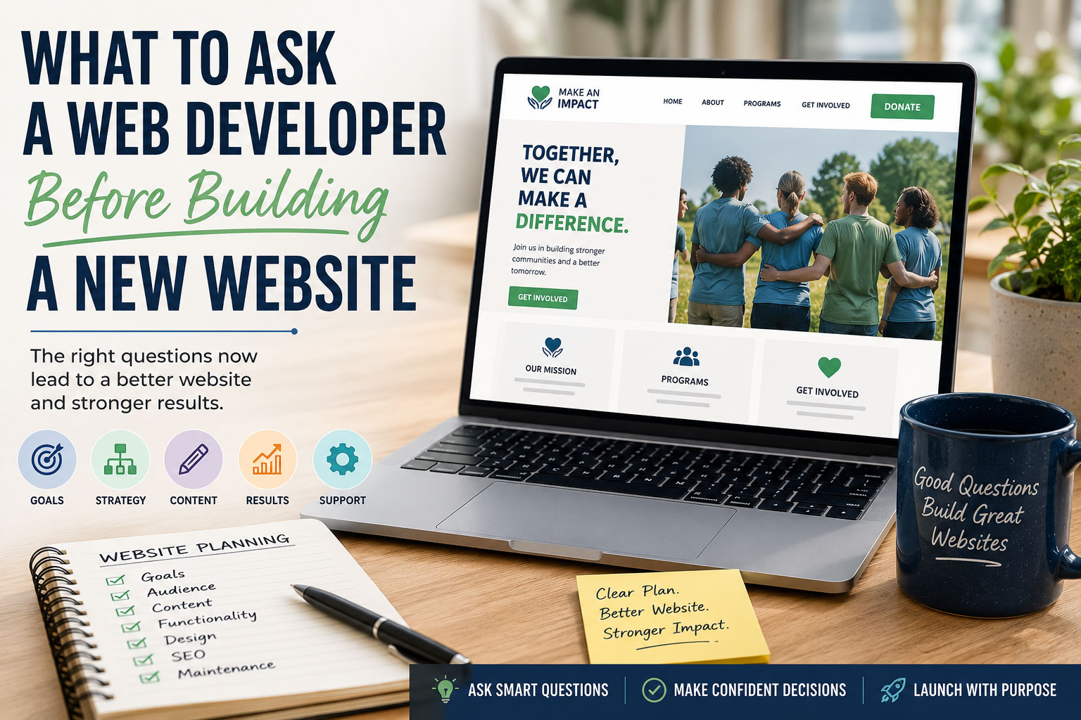 What to ask a web developer before building a new website